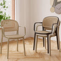 Rattan Stackable Garden Arm Chair