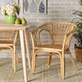 Natural Rattan Dining Chair