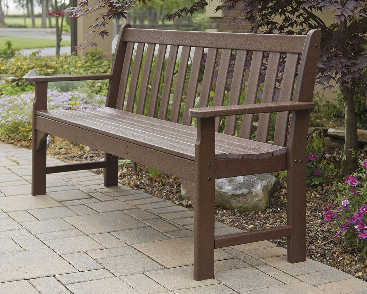60" Teak Vineyard Bench