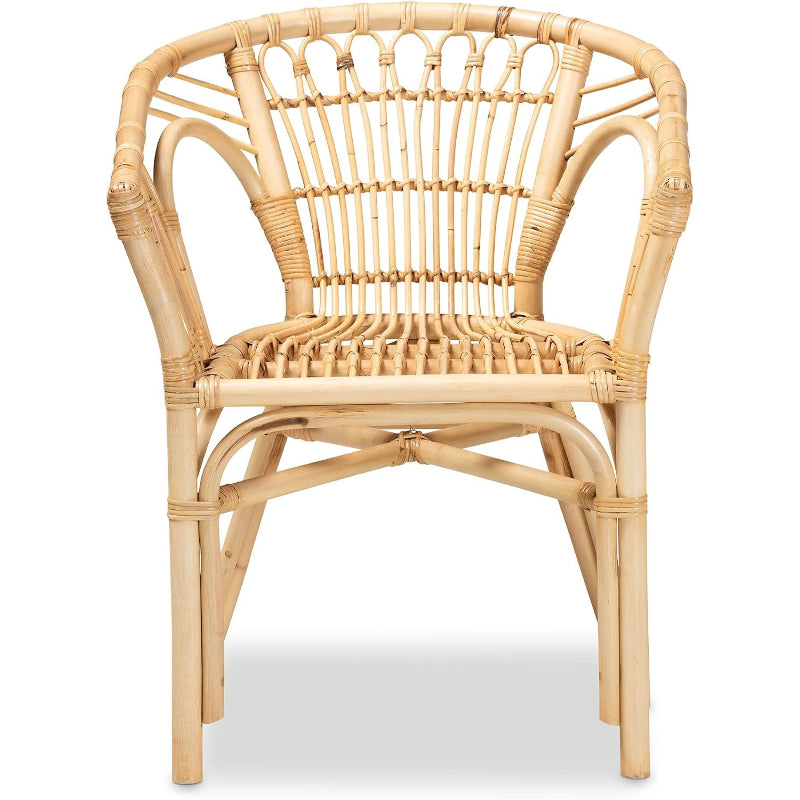 Natural Rattan Dining Chair