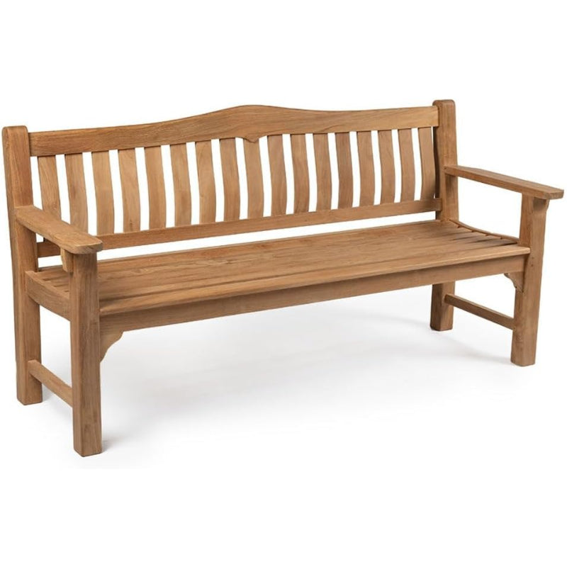 Teak 73" Patio Bench
