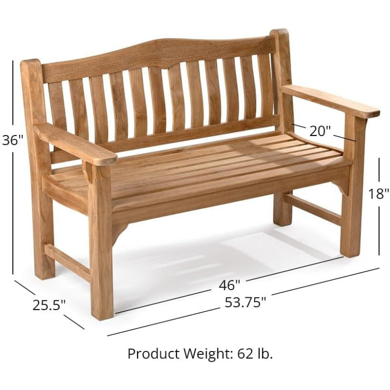 Teak 53" Bench