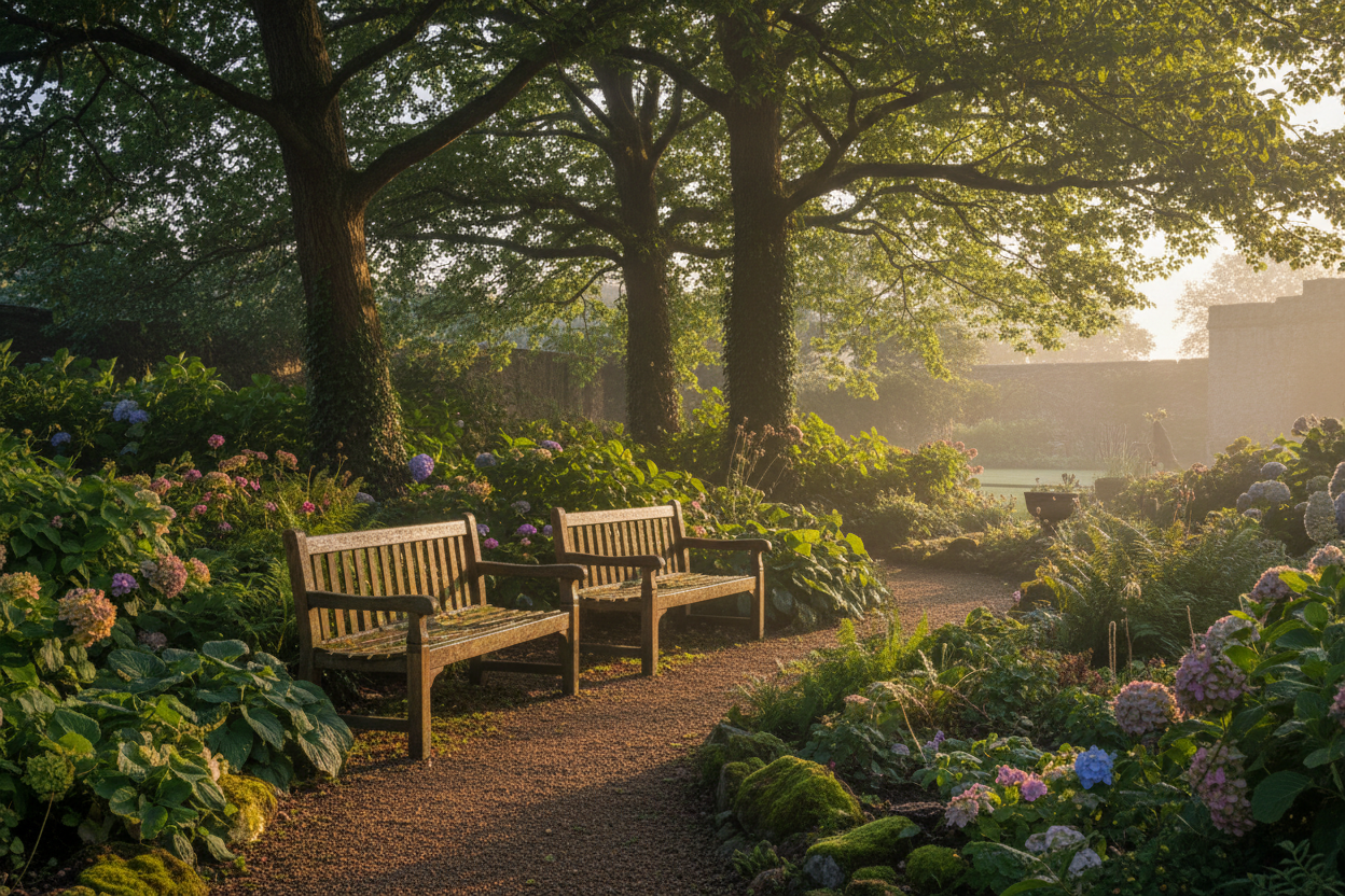Teak Garden Benches